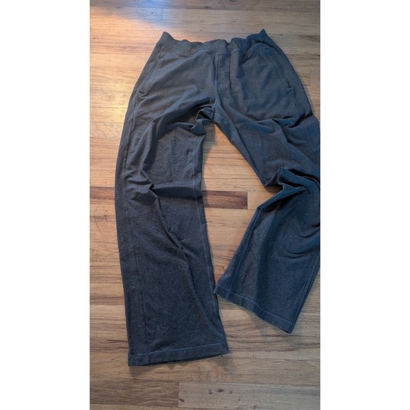 Lululemon Mens Straight Leg Athletic Pants Charcoal Gray Heathered 34x33.5 - Picture 9 of 9